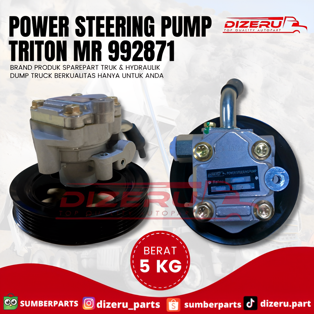Power Steering Pump Triton MR 992871